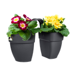 vibia campana flower twin 21cm anthrazit